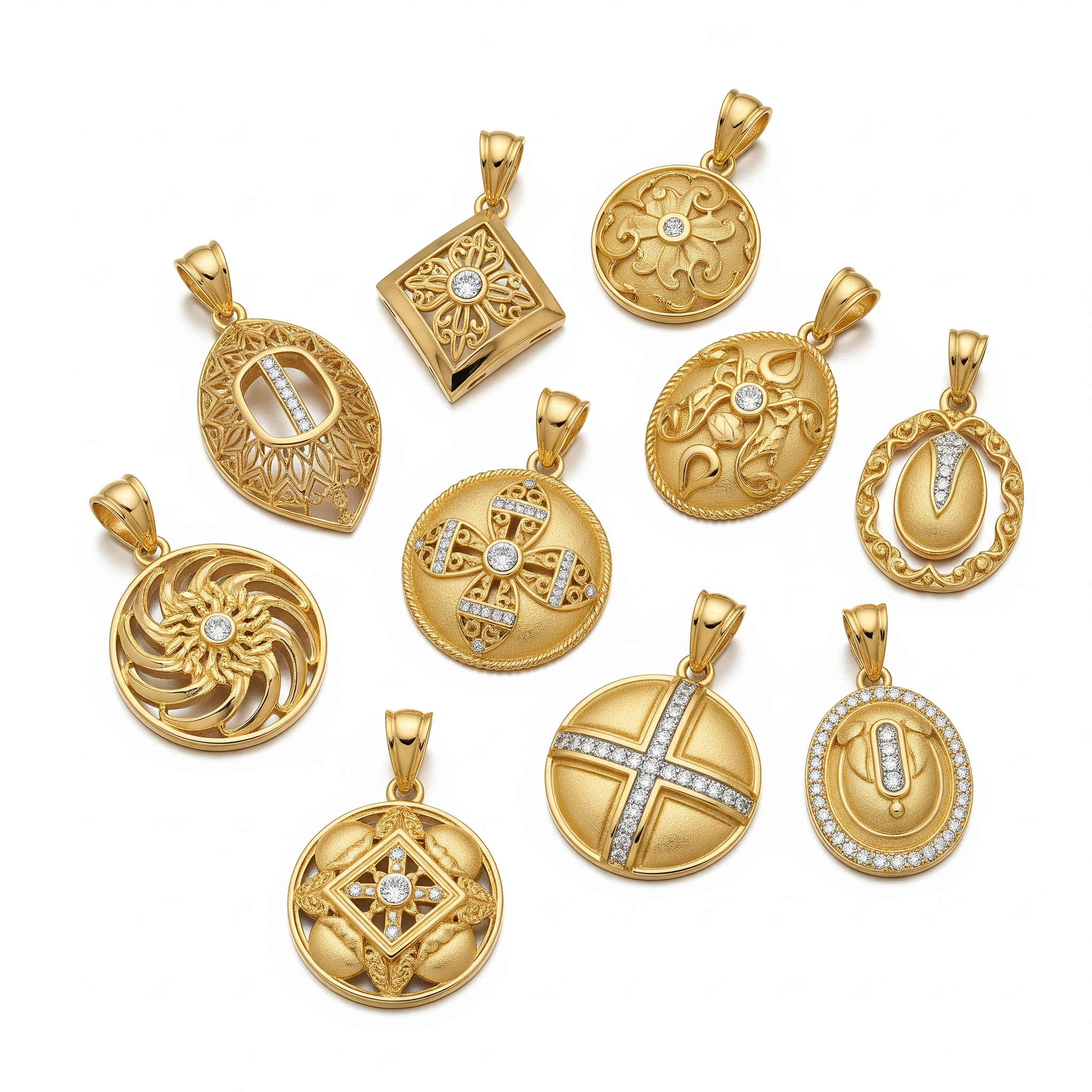 Pingente OURO 18KT