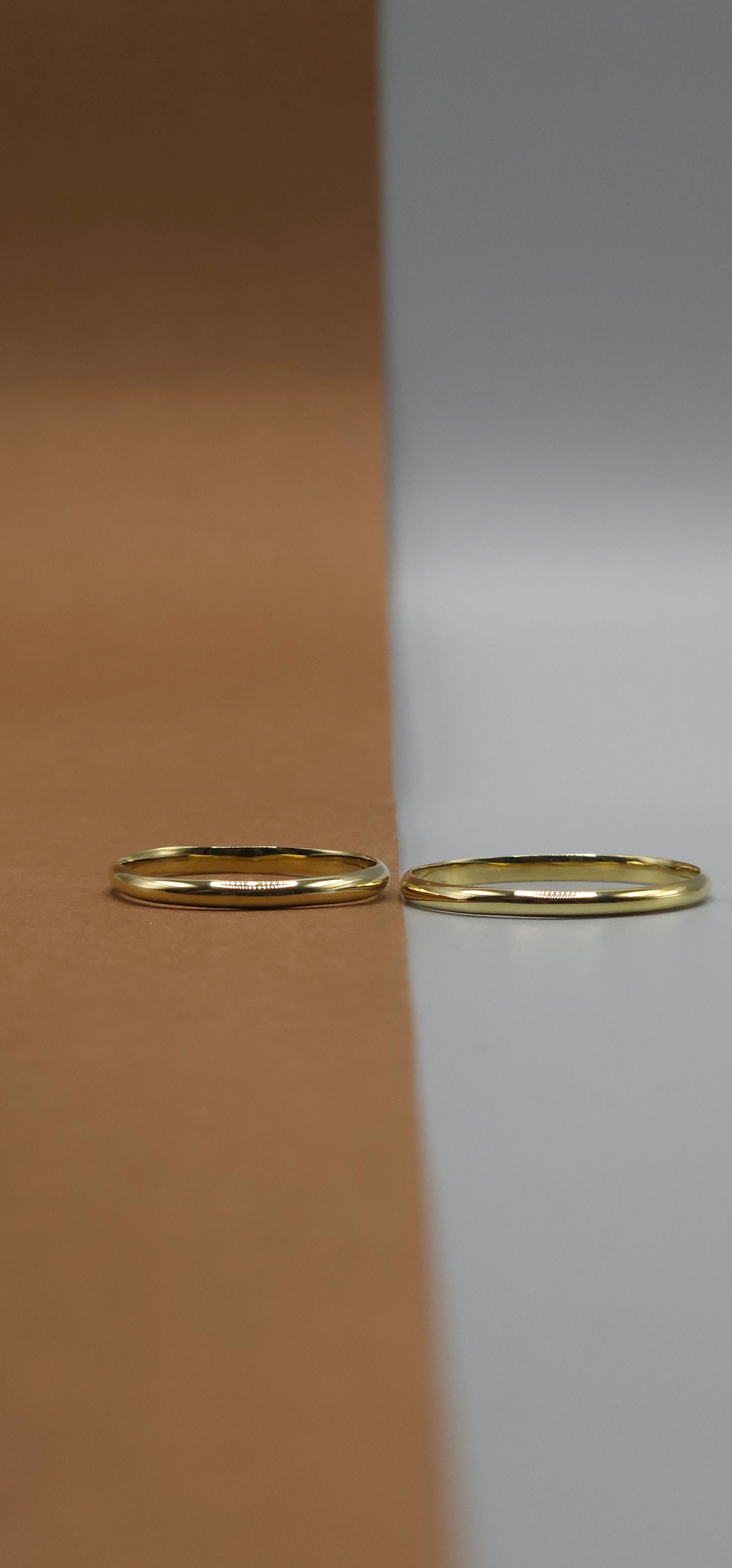 O Par Aliança Tradicinal 2mm em (OURO 18KT)