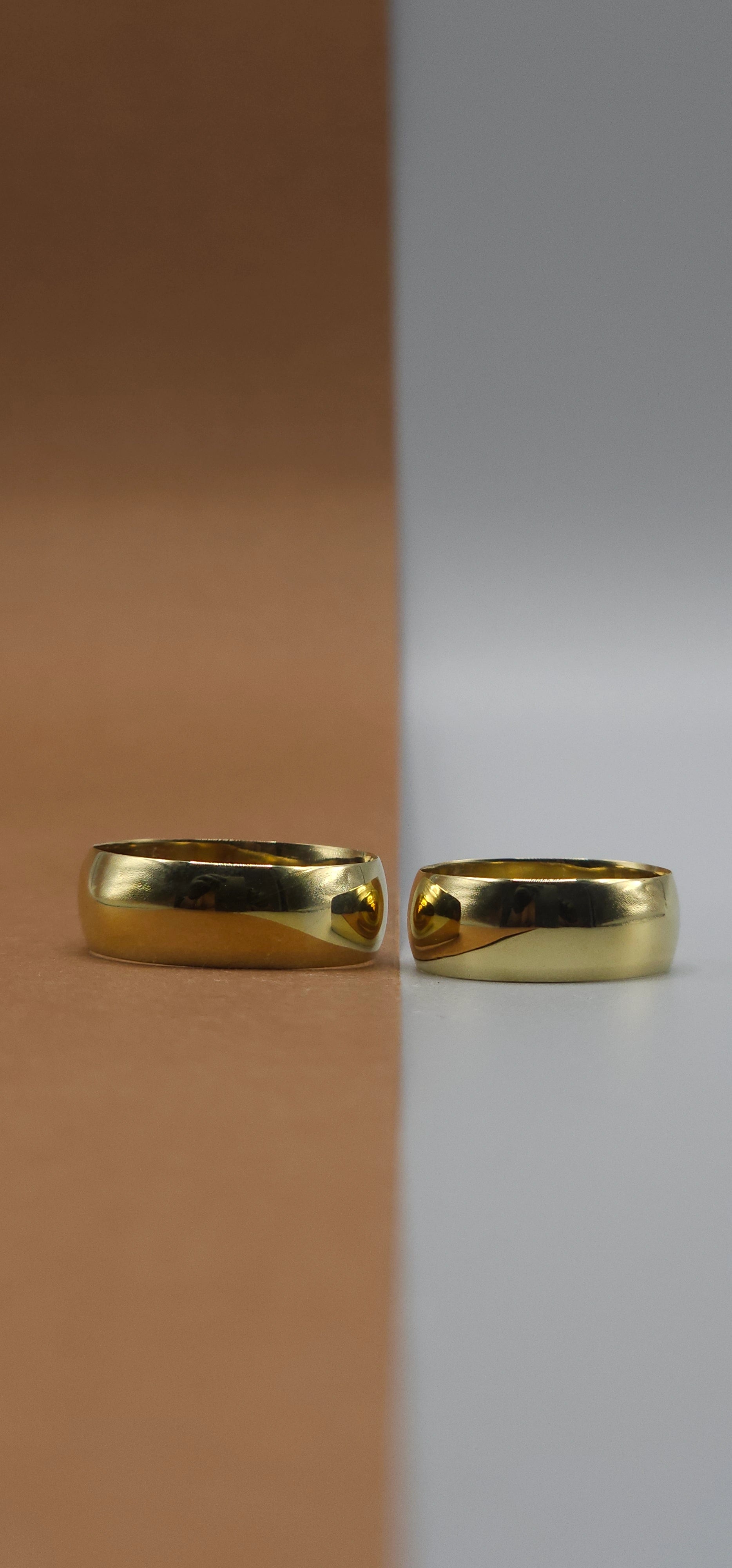 O Par de Aliança Tradicional 7mm em (OURO 18KT)