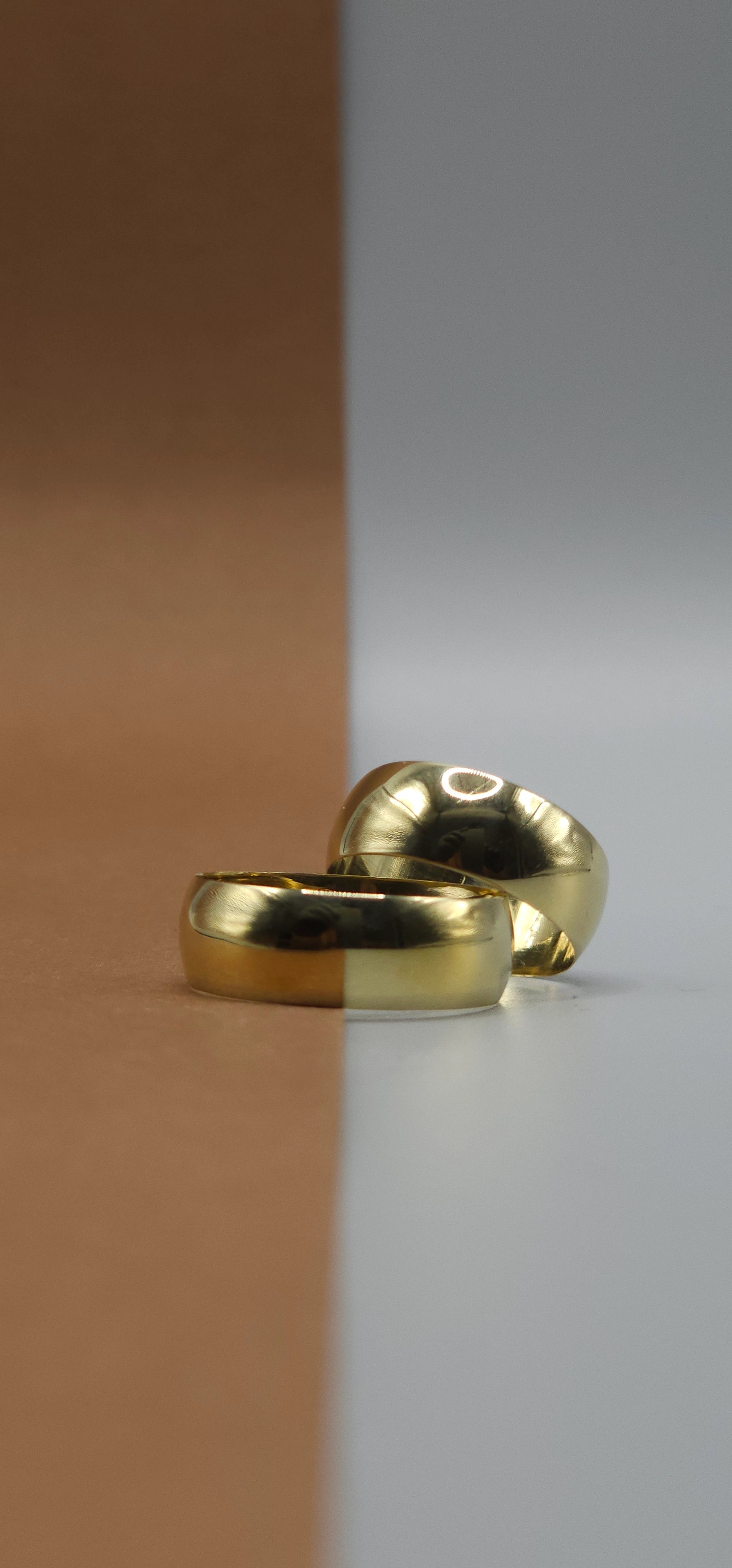 O Par de Aliança Tradicional 7mm em (OURO 18KT)