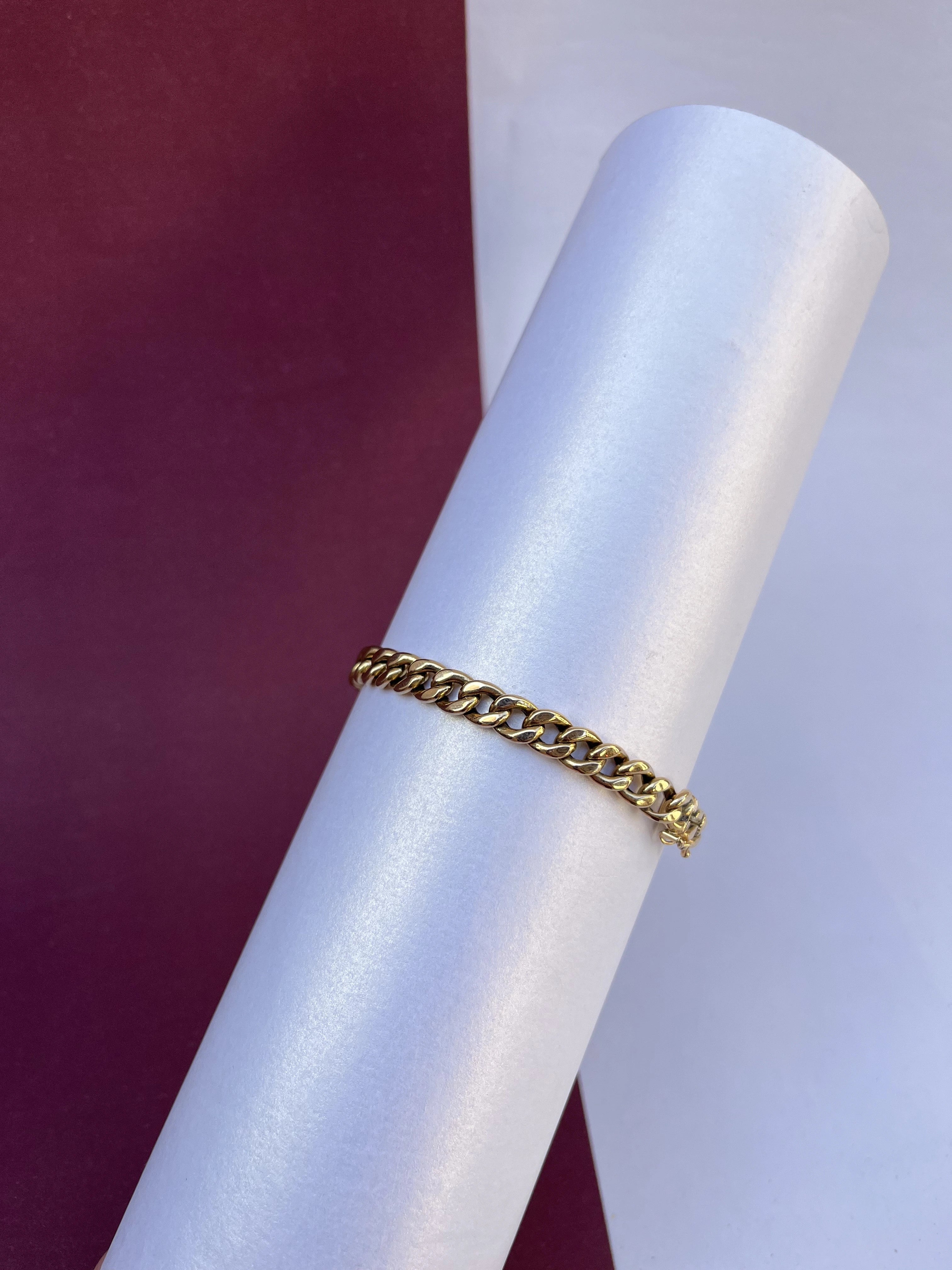 Pulseira Elo Grumet em (OURO 18KT)