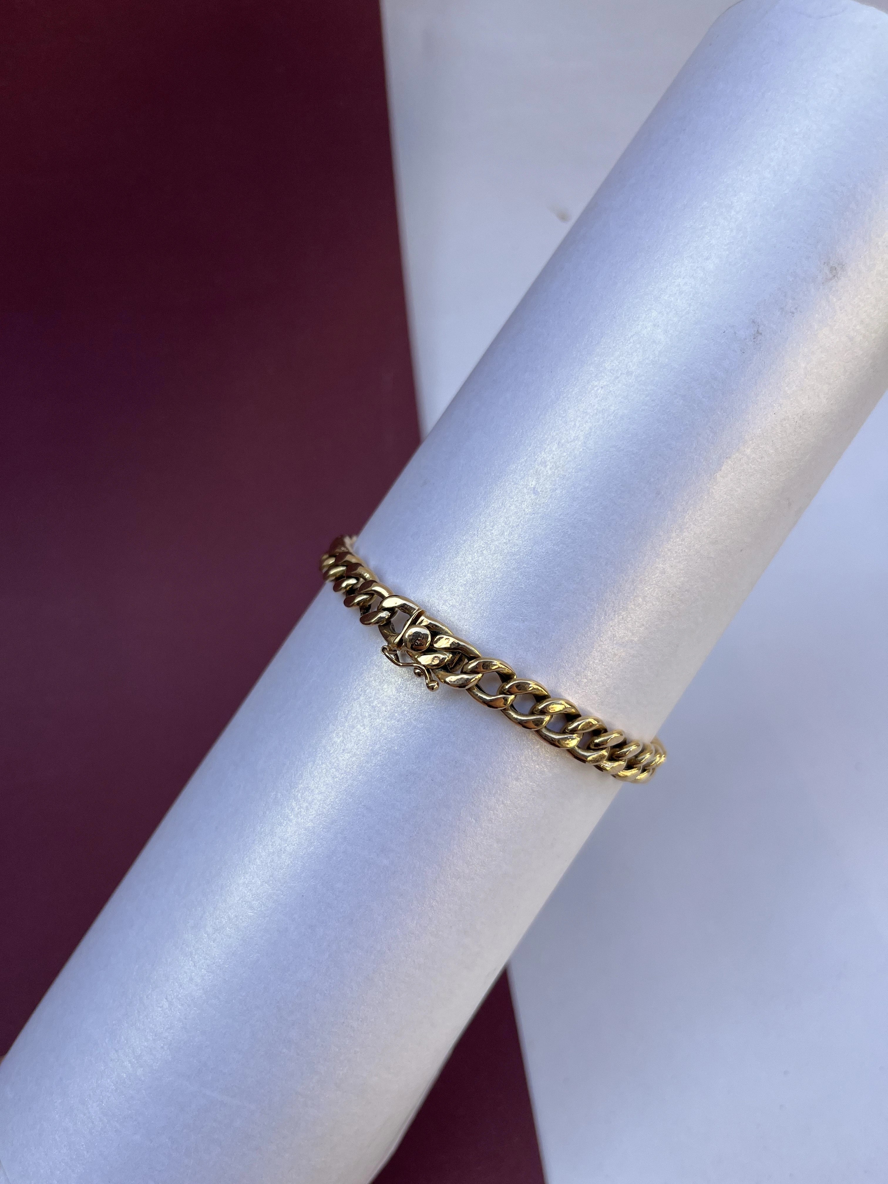 Pulseira Elo Grumet em (OURO 18KT)