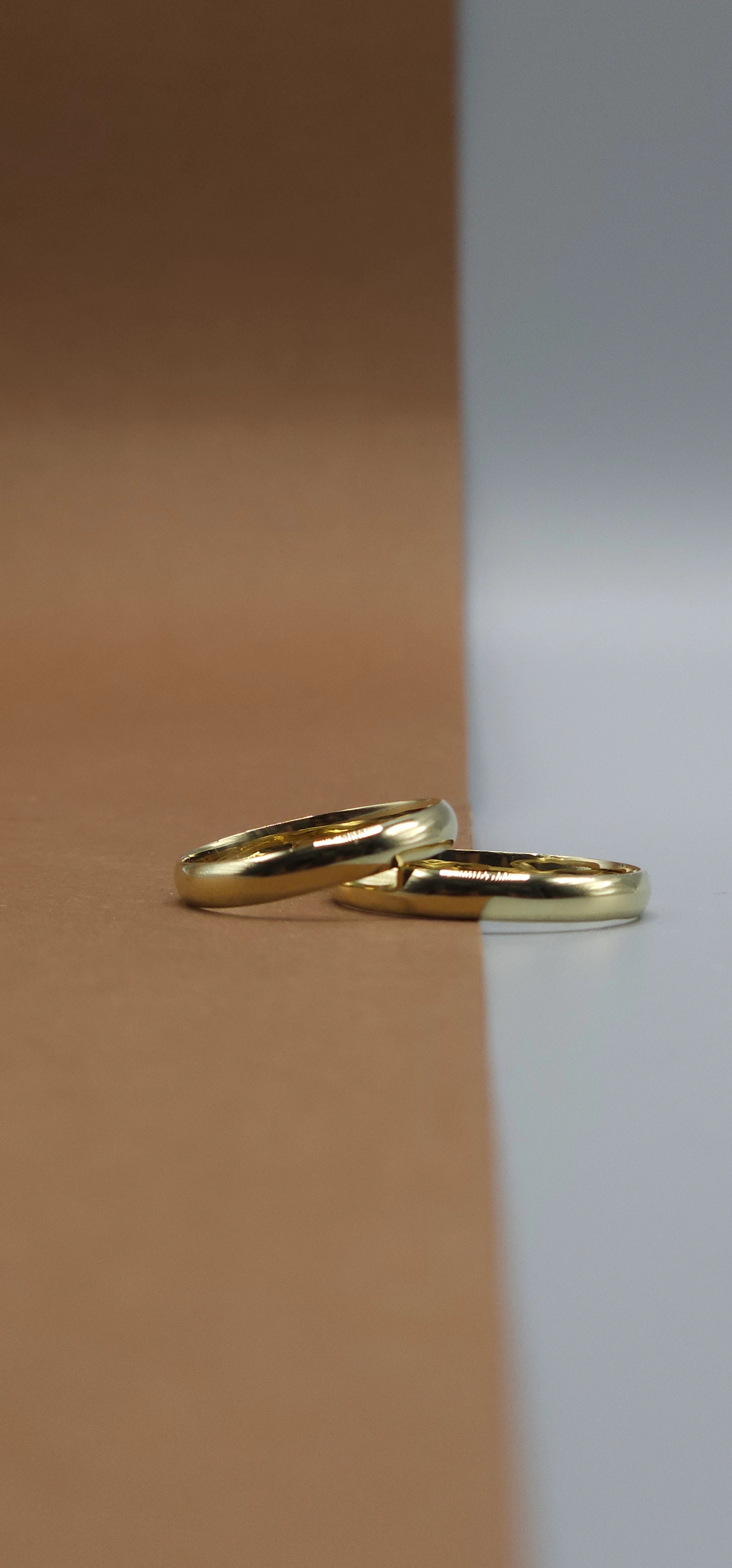 O Par de Aliança Tradicional 3mm em (OURO 18KT)
