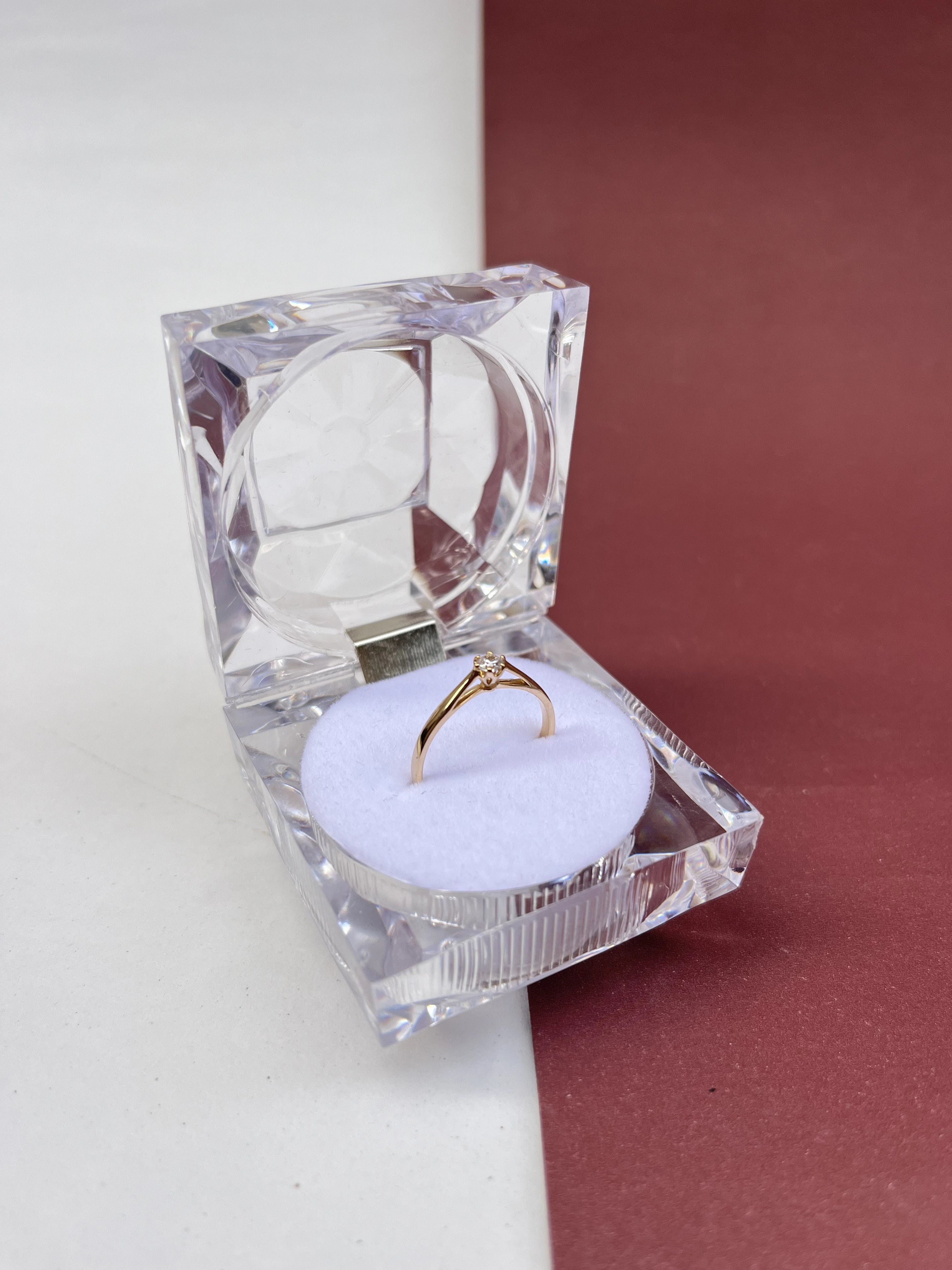 Solitário Minimalista Infinito  OURO 18KT 750