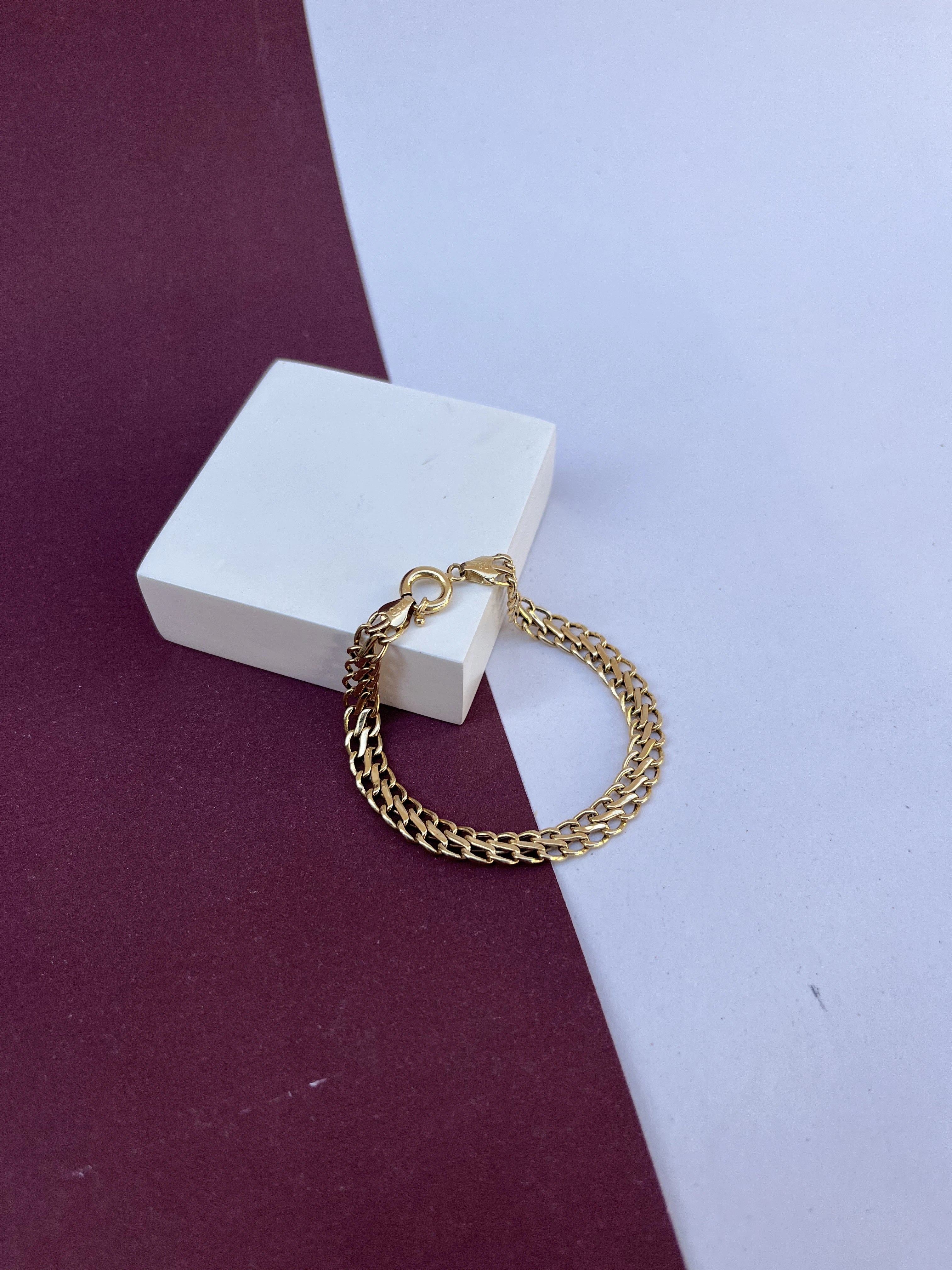 Pulseira Lacraia em (OURO 18KT)