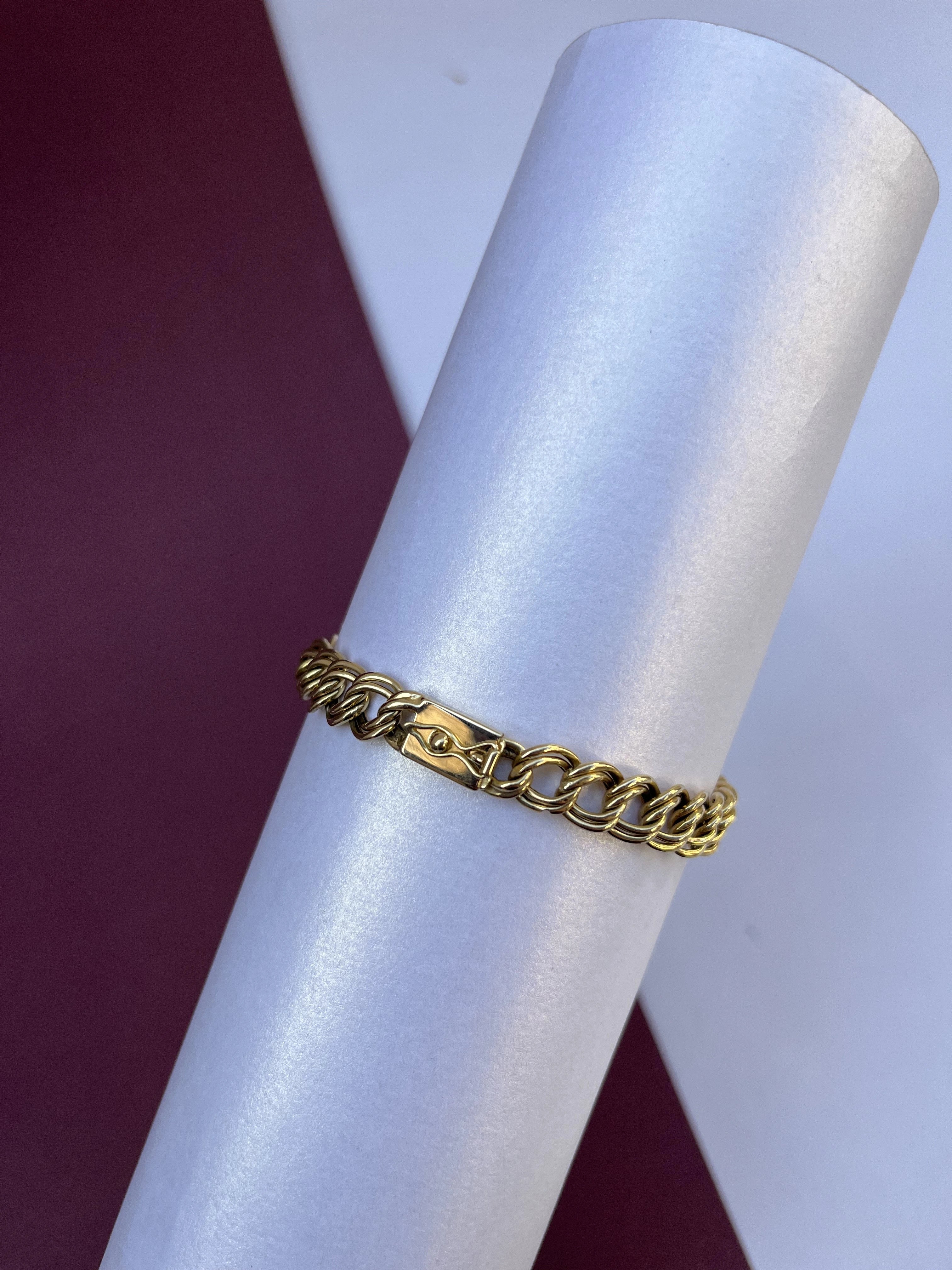 Pulseira Elo Dentro em (OURO 18KT)