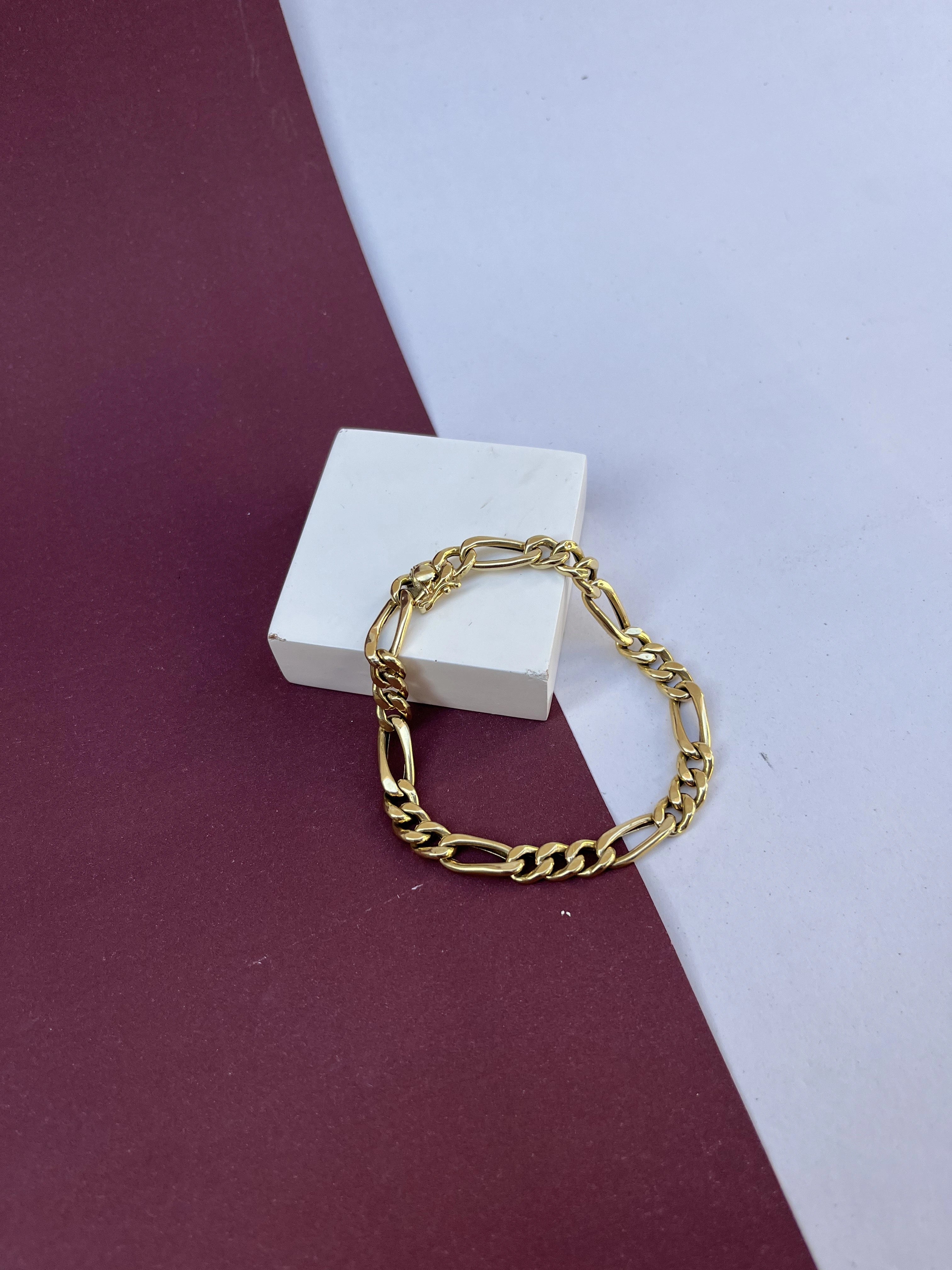 Pulseira Elo 3X1 em (OURO 18KT)