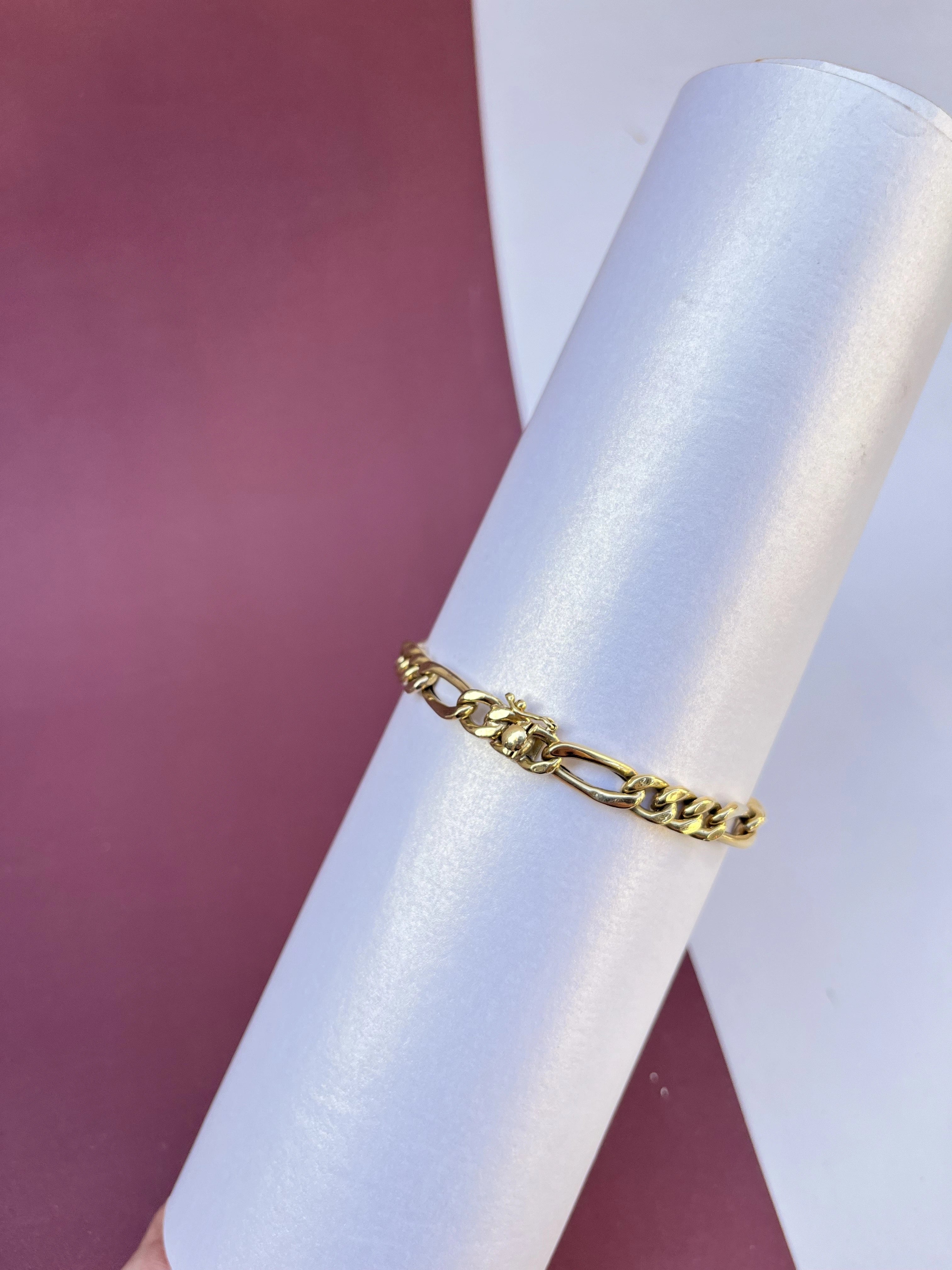 Pulseira Elo 3X1 em (OURO 18KT)